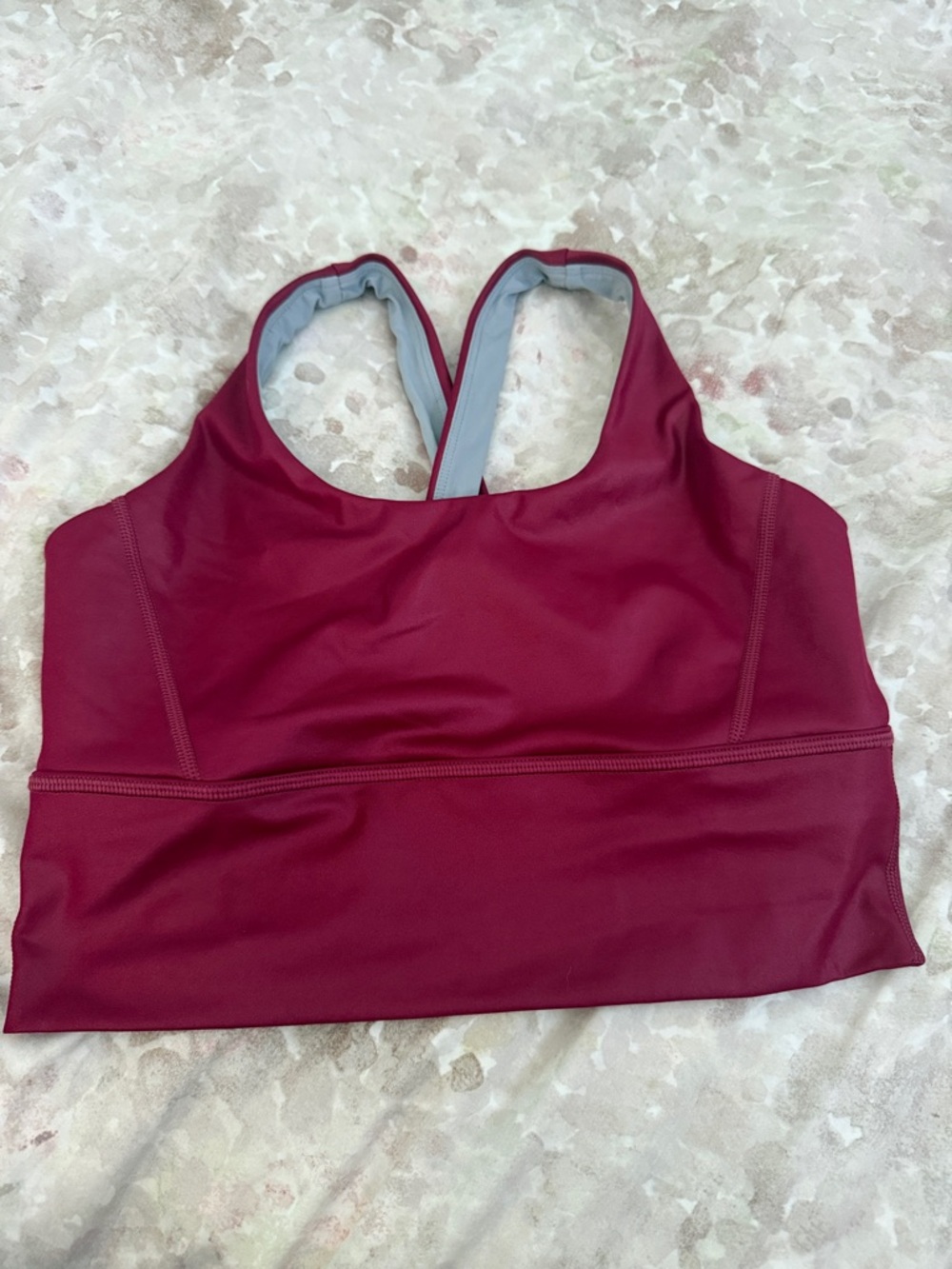 Born Primitive Burgundy Racerback Sports Bra